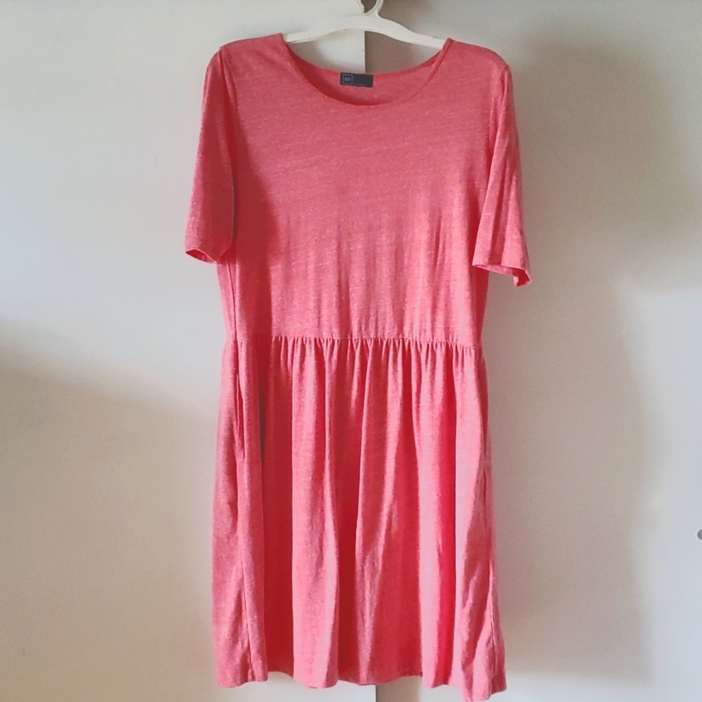 Gap T-Shirt Dress with pockets Size L